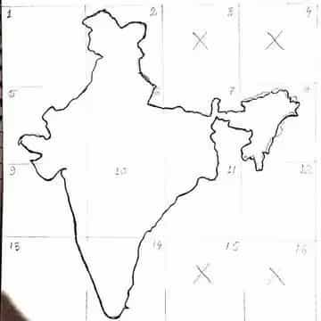 भारत का नक्शा