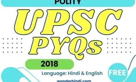 UPSC Polity PYQs 2018 Test [Hindi/English]