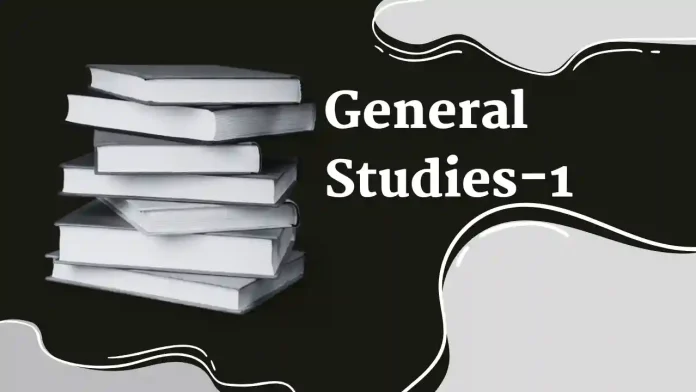 General Studies-1
